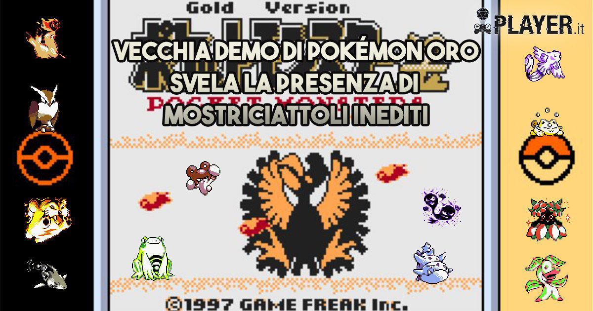 Demo di Pokémon Oro svela la presenza di mostriciattoli inediti 