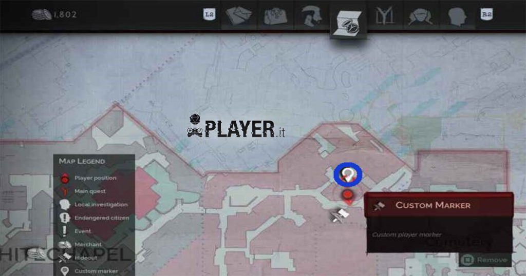 Vampyr trovare i 4 testi braille