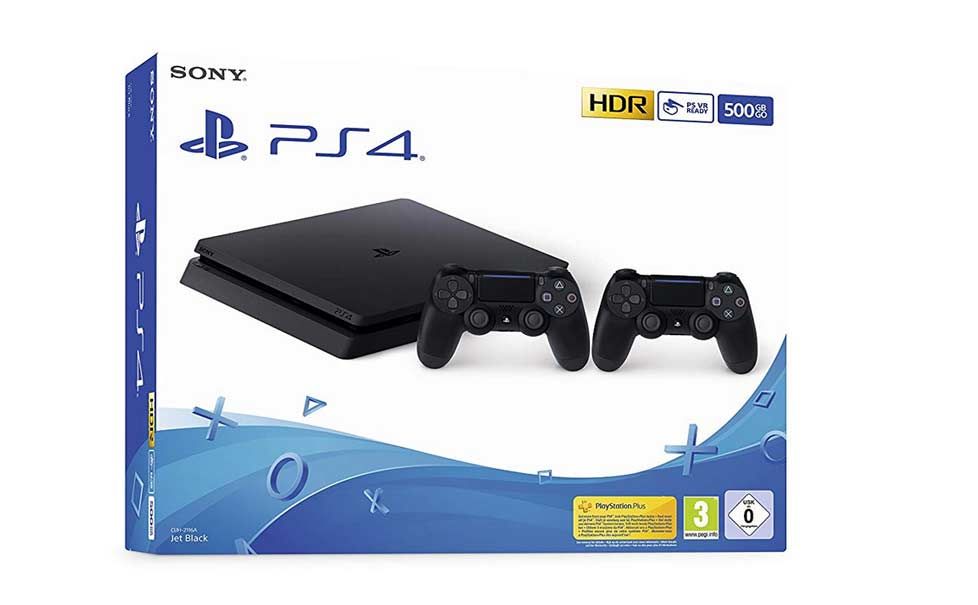ps4 slim 500 gb 2 joystick prime days