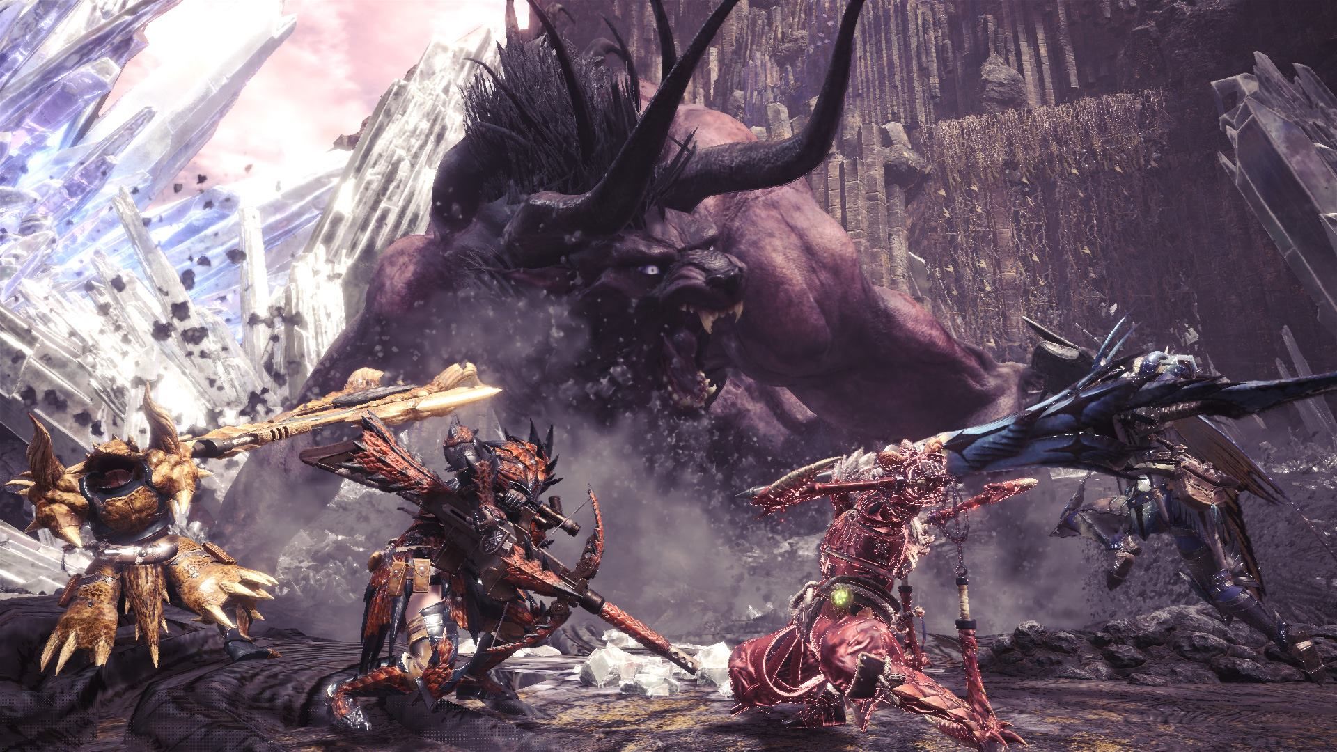 Guida - caccia - Behemoth - armatura - guida behemoth- caccia - MHW - Monster hunter world - FF - Final Fantasy XIV - collaborazione - collaboration