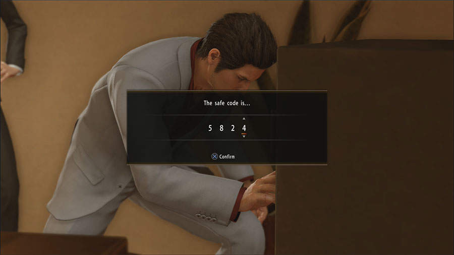 yakuza-kiwami 2-capitolo 11-cassaforte