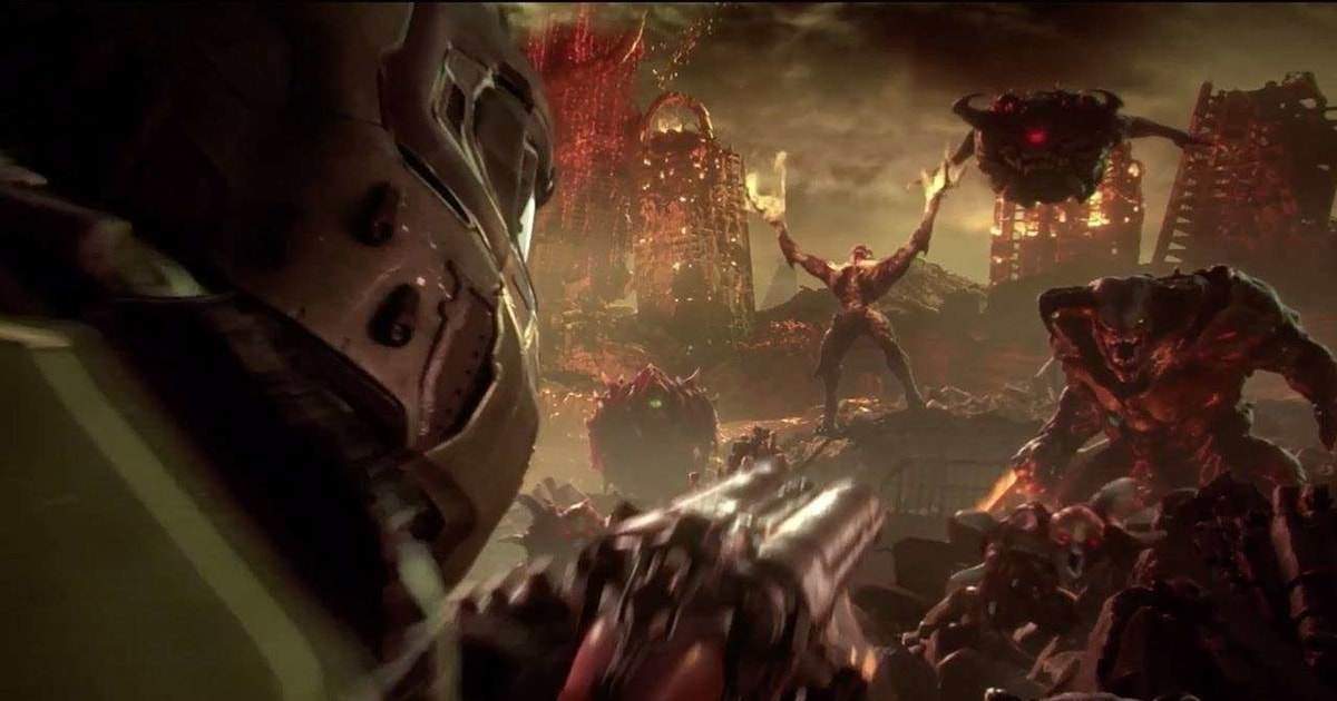 presentazione doom eternal quakecon 2018