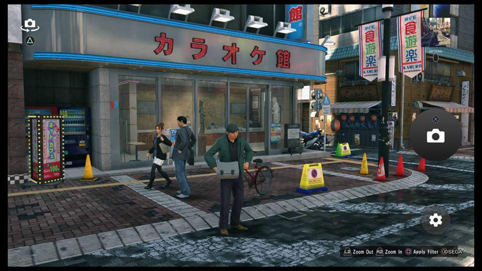 yakuza kiwami 2 photo mode guida