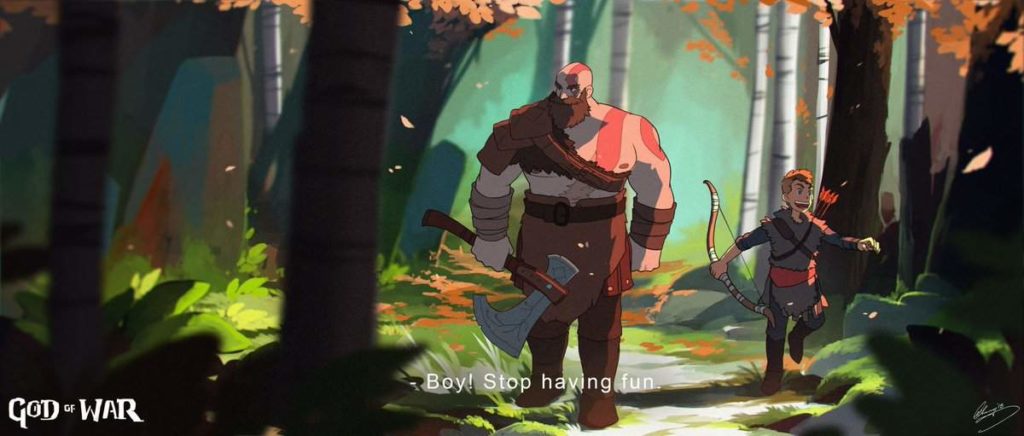 god of war anime ghibli