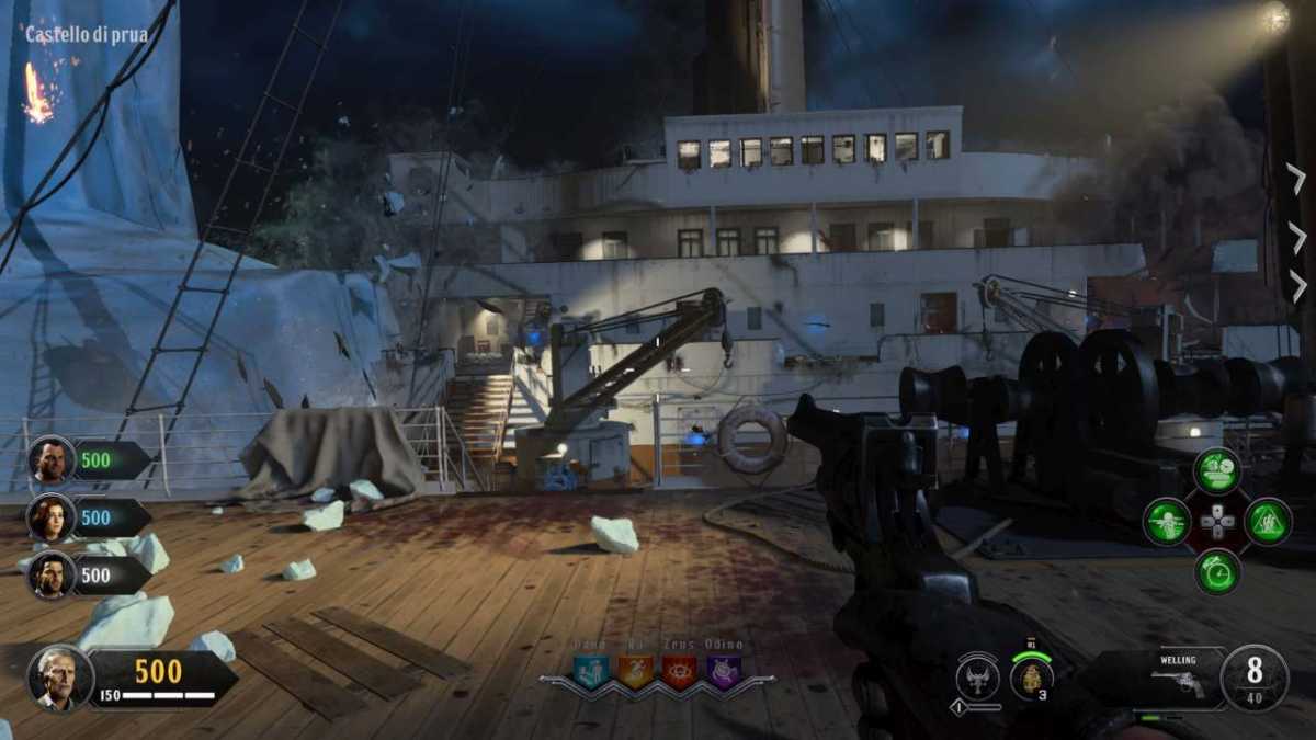 Call of Duty Black Ops 4 Zombie Titanic