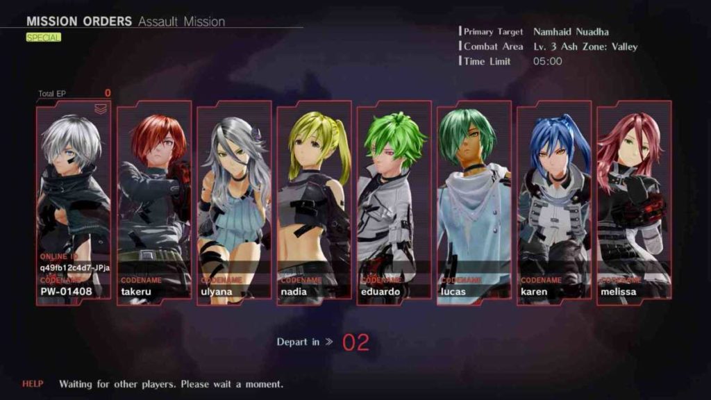 God Eater 3 characters