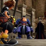 Kingdom Hearts 3 Olimpo Sora Paperino Pippo Gamba di legno Malefica