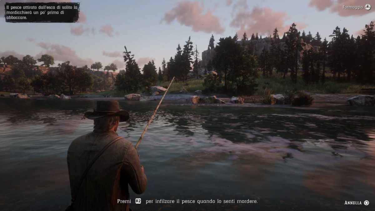 Red Dead Redemption 2 pesca
