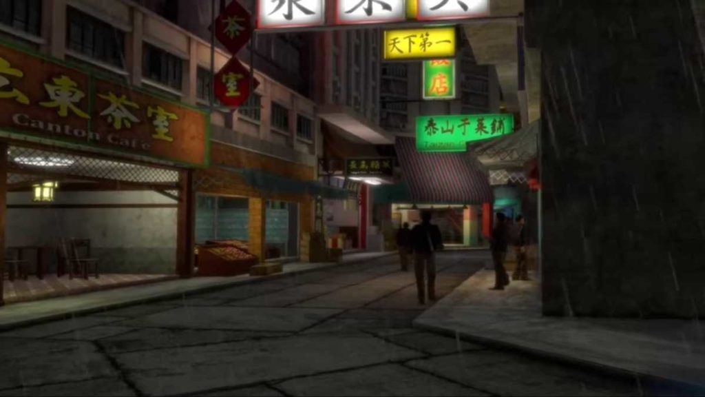 Shenmue 2 Honk Kong screenshot remake