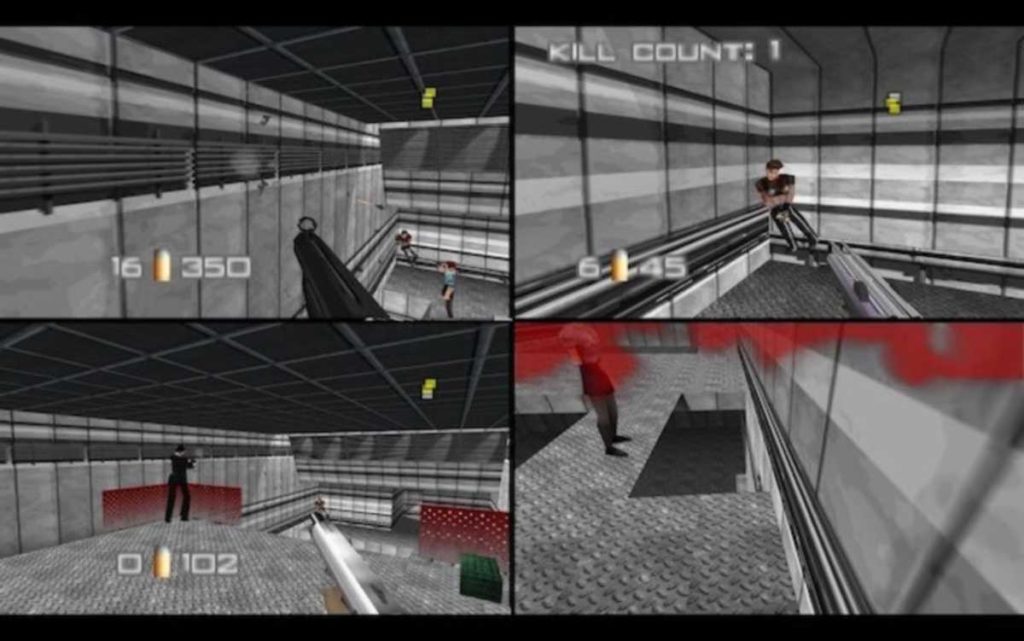 death by videogame goldeneye 007 nintendo 64 multiplayer screenshot