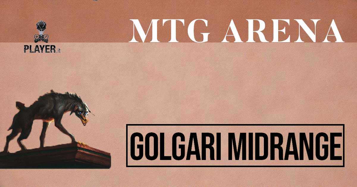 MTG Arena golgari midrange magic the gathering