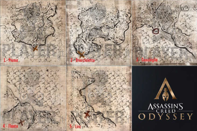 Assasssins Creed Odyssey All Xenia S Treasure Map My XXX Hot Girl