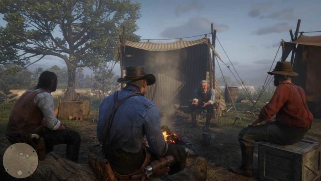 red dead redemption 2 gameplay trailer figurine delle sigarette falò