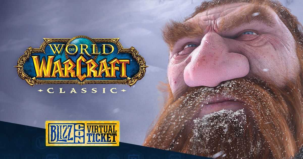 World of Warcraft Classic sarà giocabile al Blizzcon 2018