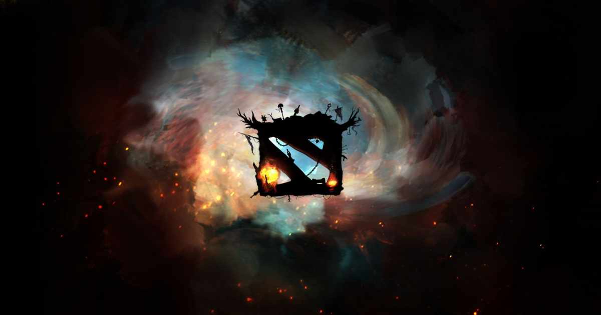 Dota 2 videogame Steam logo