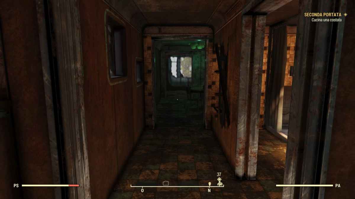 Fallout 76 interno edificio