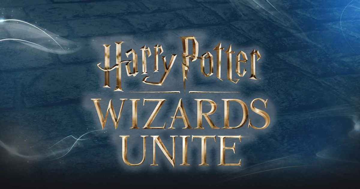 Harry Potter Wizards Unite immagine copertina con logo ufficiale