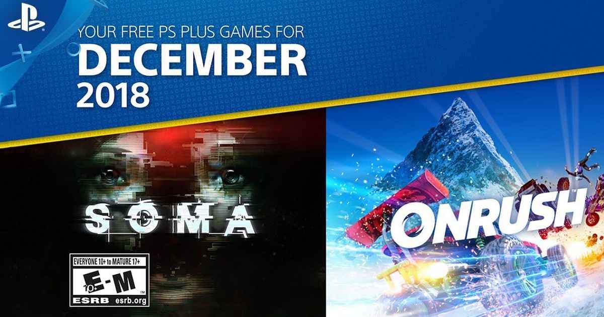 PlayStation Plus: annunciati i titoli di Dicembre 2018