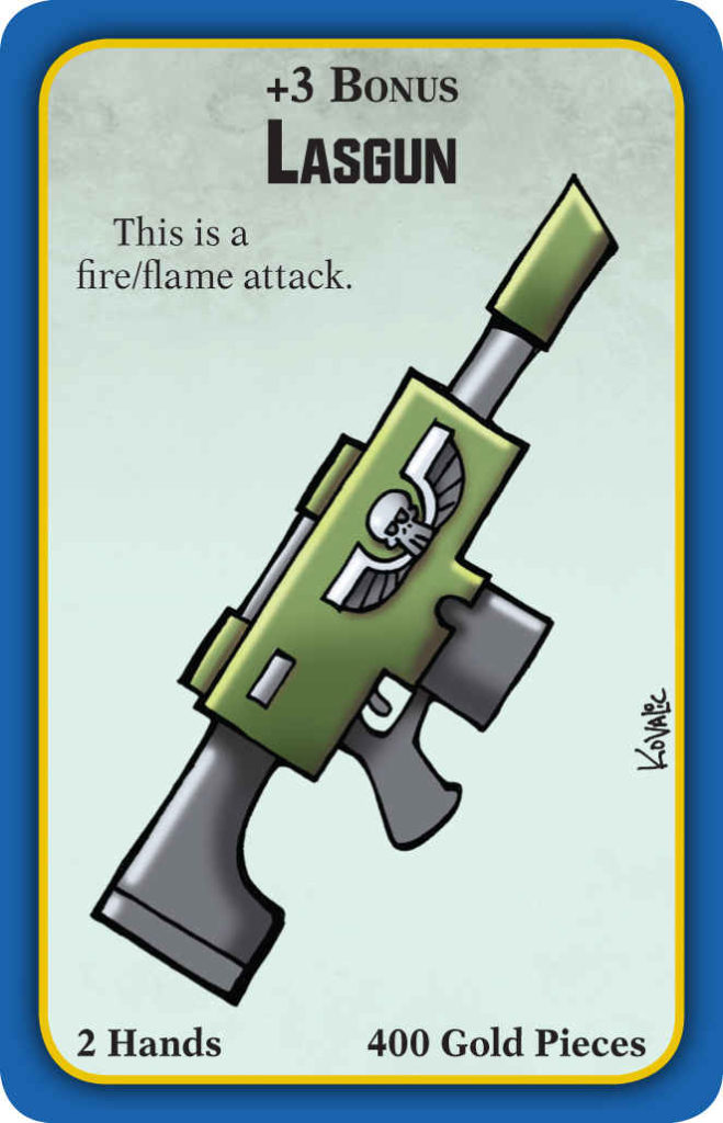 Lasgun di Munchkin Warhammer 40000