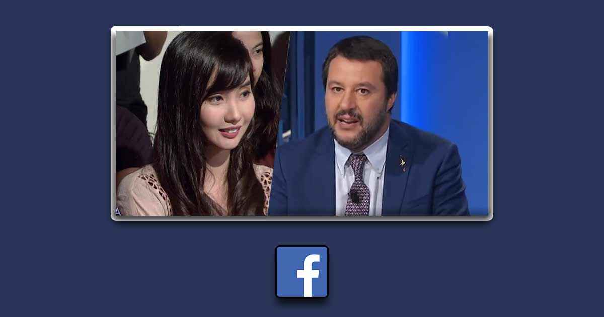 Matteo Salvini Gamer Filippina streaming diretta facebook