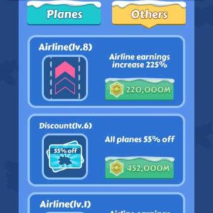 aumentare di livello gli aeroplani è fondamentale