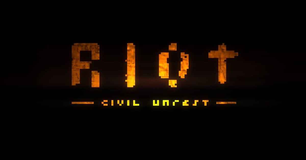 Schermata del titolo di Riot: Civil Unrest