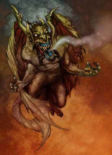 Enkidu come appare in Vampire the Masquerade