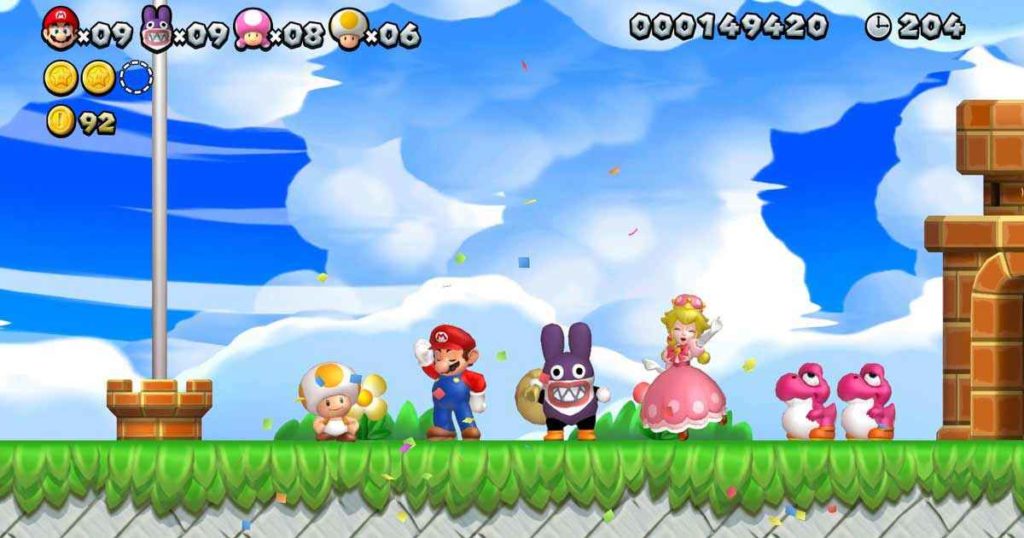 New Super Mario Bros U tutti i personaggi