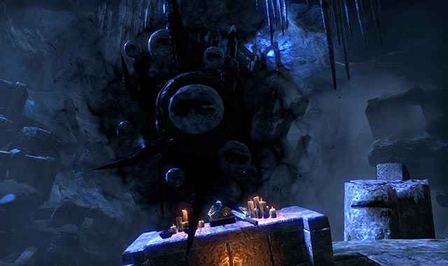 Hermaeus Mora ci appare durante la quest The Waking Dreamer in The Elder Scrolls Online