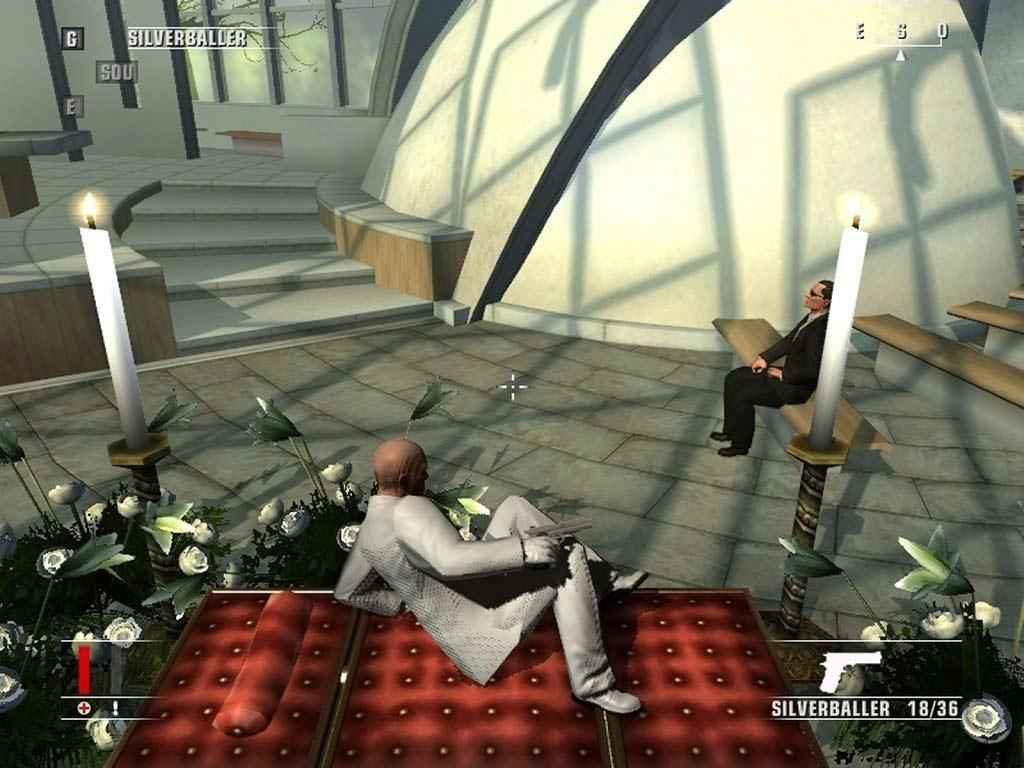 Uno screenshot preso dal videogioco Hitman Blood Money