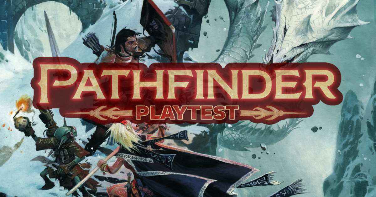 Pathfinder playtest copertina