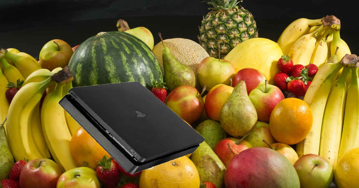 Playstation 4 frutta francia truffa