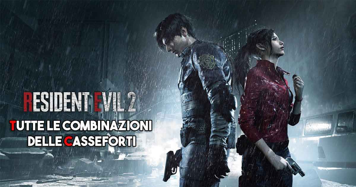 Resident Evil 2 Remake | Tutte le combinazioni delle casseforti