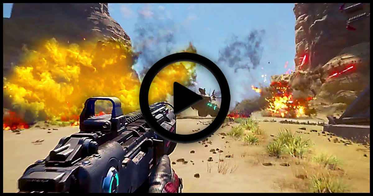 Template per articolo video sul gameplay di RAGE 2