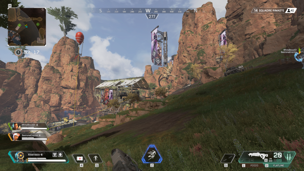 Uno screenshot di Apex Legends