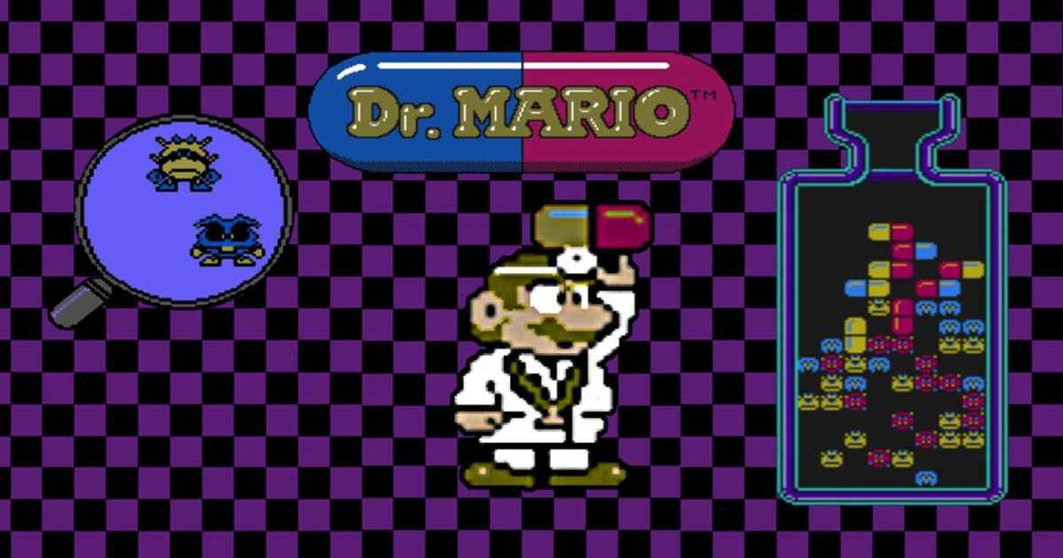 Dr mario header nintendo switch online smartphones