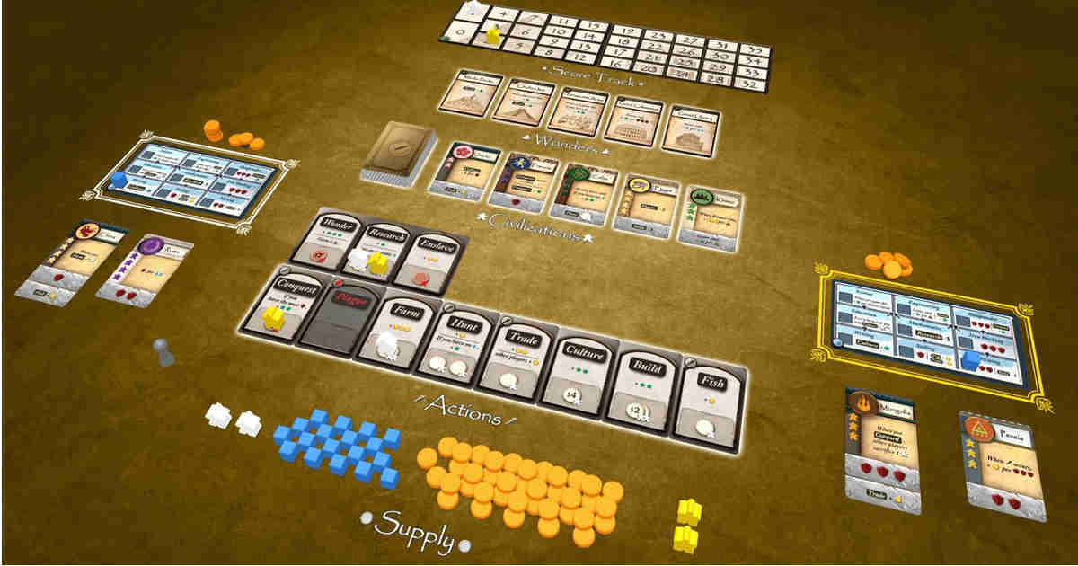 il setup della versione virtuale di age of civilization