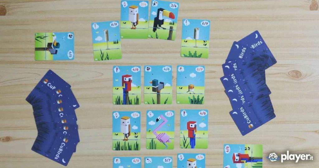 Cubirds recensione, provato il gioco di carte di MS Edizioni