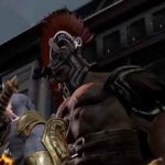 Kratos faccia a faccia con Ercole in God of War 3