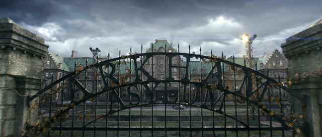 I cancelli dell'Arkham Asylum di Batman