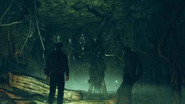 I totem e le statue sotto Lucky Hole Mine in Fallout 76