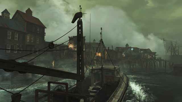 L'omonima città costiera di Far Harbor in Fallout 4