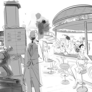 L’Ingranaggio - il gioco di ruolo - Re Ruben, uno dei pittoreschi locali della Firenze dell'Ingranaggio