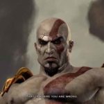 Un bella base per un meme con Kratos