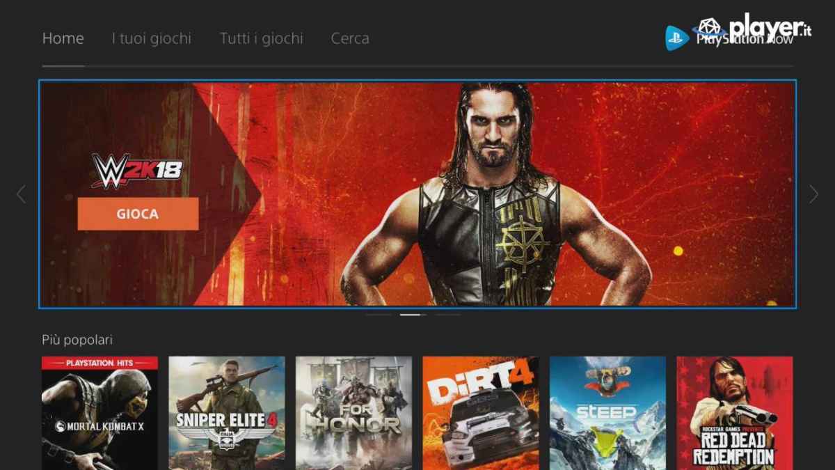 PlayStation Now: Lista completa giochi disponibili