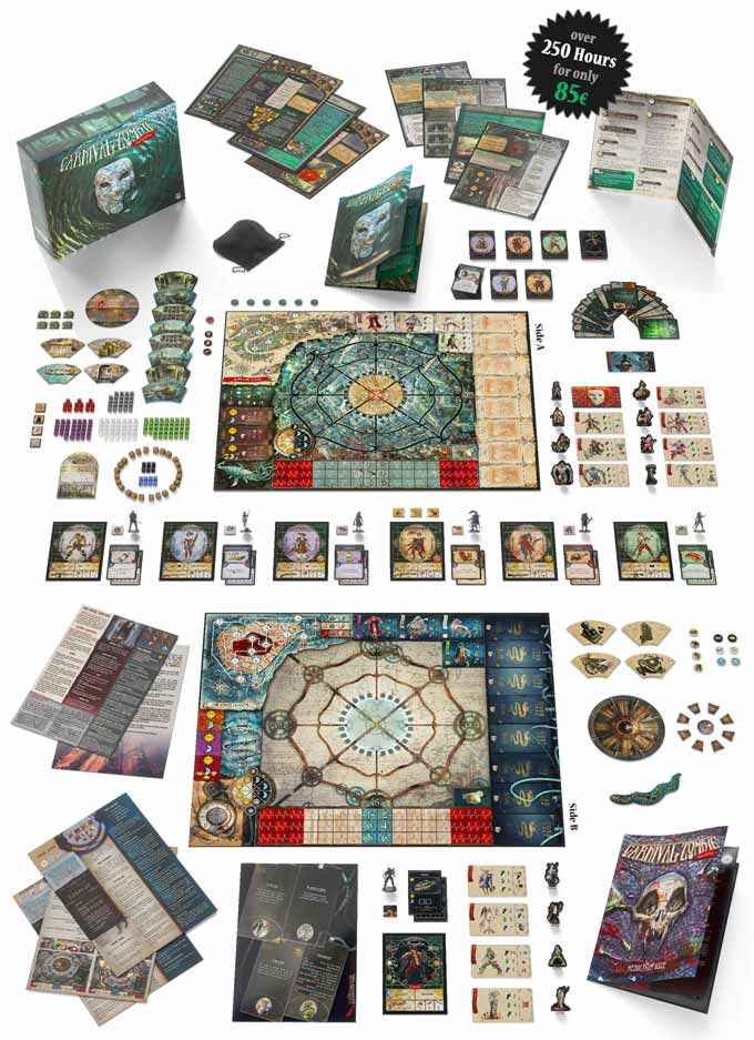 Tutte le novità di Carnival Zombie 2nd edition