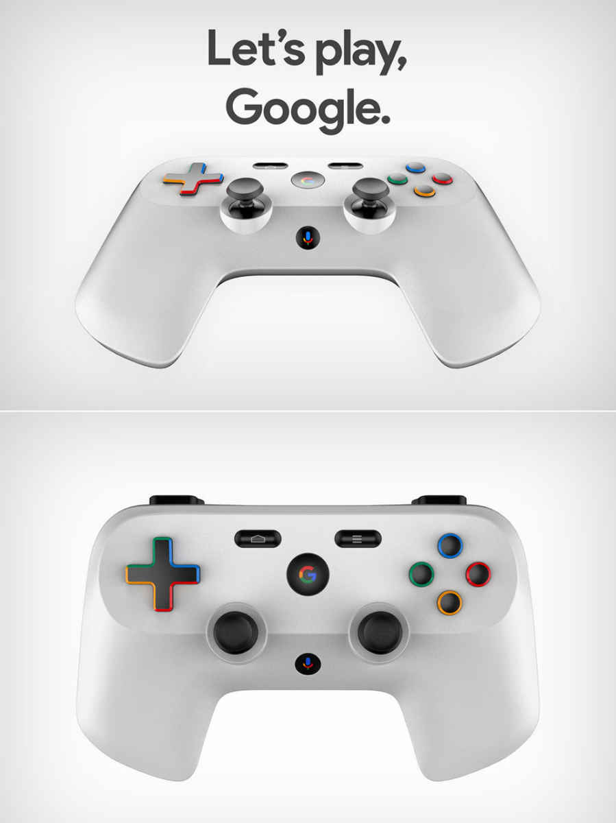 Prime immagini del Controller della console Google - Player.it