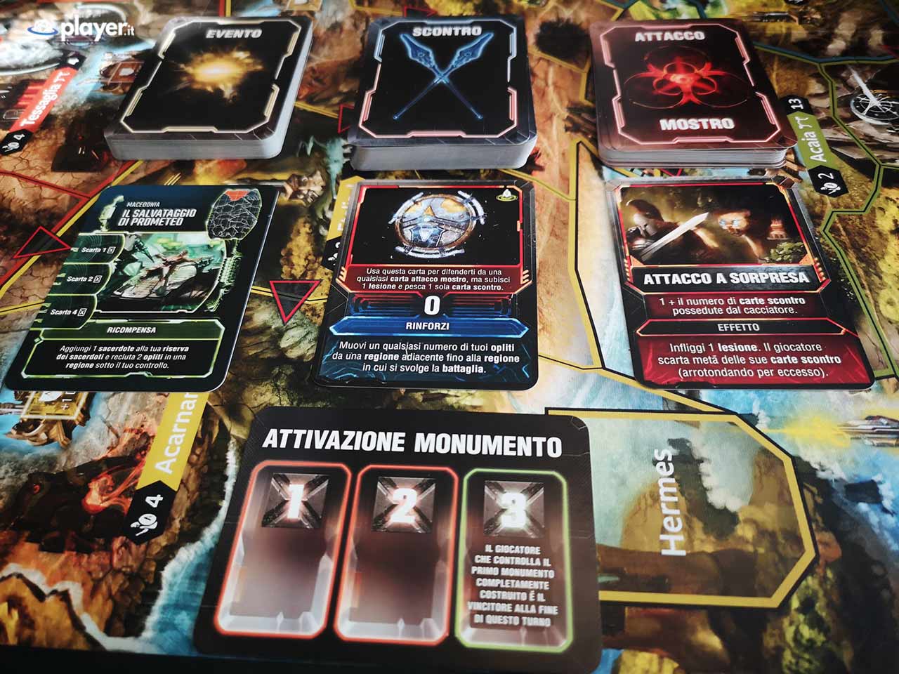 lord of hellas gioco da tavolo panoramica delle attivazioni