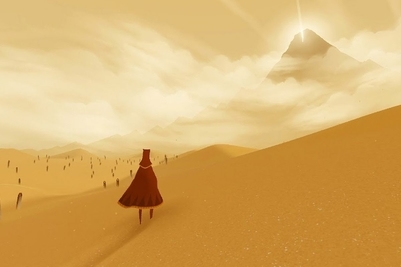 Journey, la poesia in movimento nei deserti minimali firmati Thatgamecompany