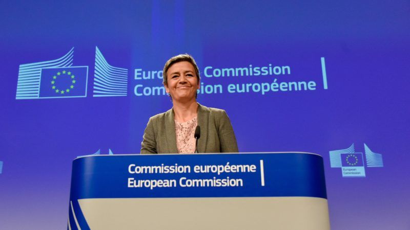 Fotografia di Margrethe Vestager, membro della Commissione Europea